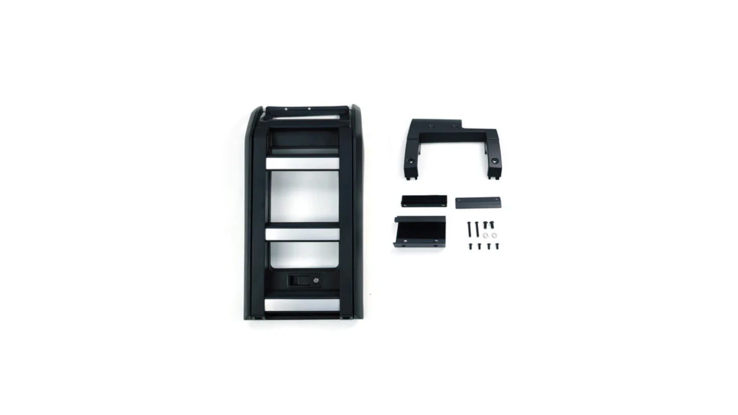 Jetour T2 Rear Ladder - Defender Design (Silver)