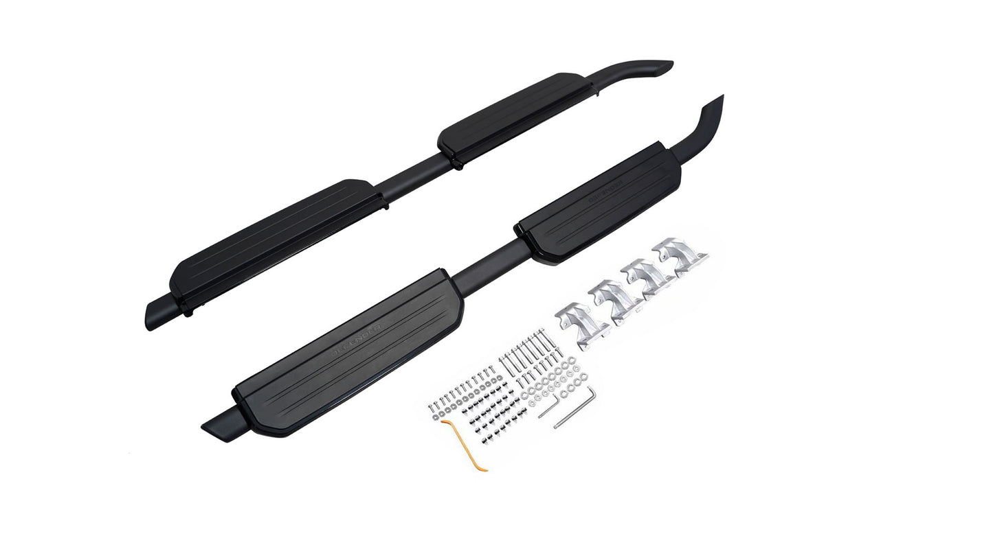 FIXED SIDE STEP - VPLEP0392 - BLACK WITH LOGO