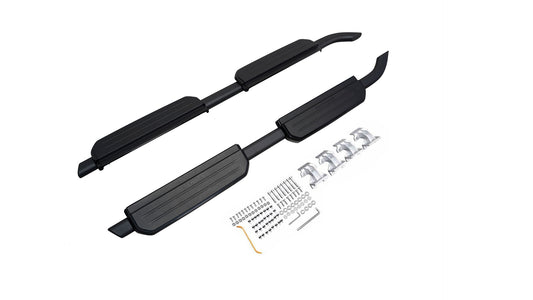 Aftermarket Fixed Side Step - VPLEP0392 - Black With Logo (110/130)