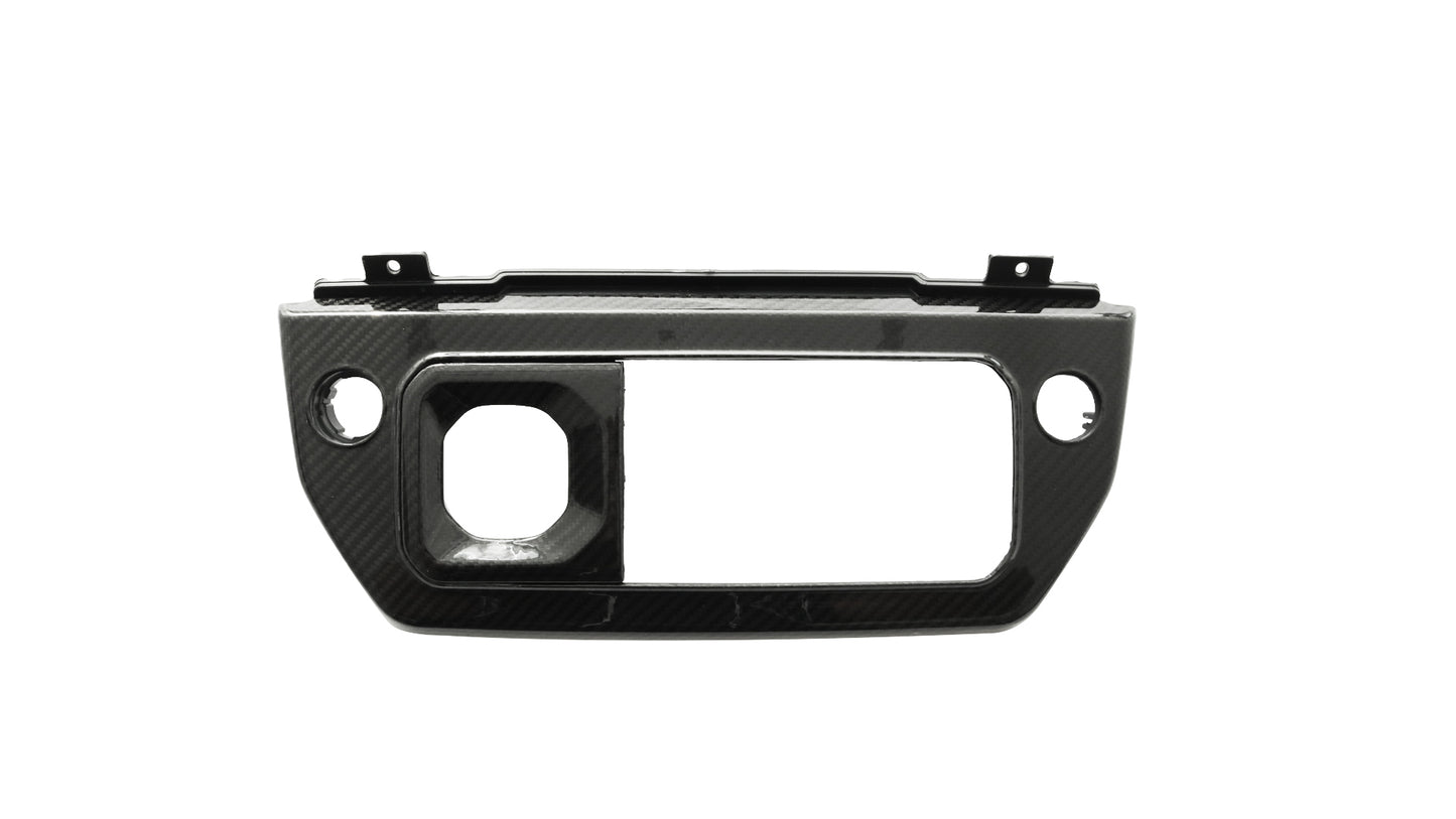 CARBON FIBER GEAR SHIFTER SURROUND TRIM