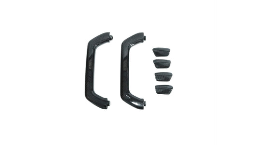 Rear Seat Door Cover Carbon Fiber