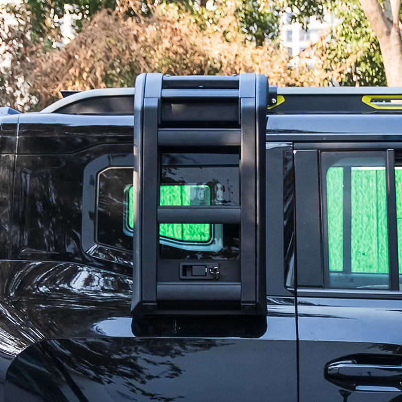 Jetour T2 Rear Ladder - Defender Design (Black)