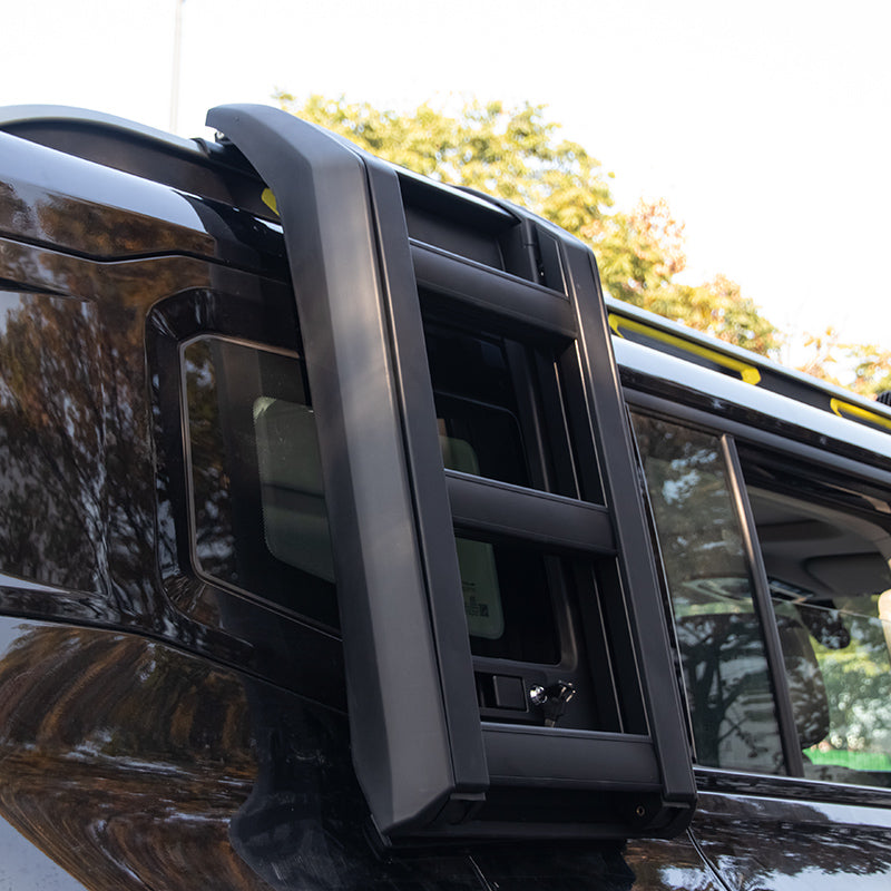 Jetour T2 Rear Ladder - Defender Design (Black)