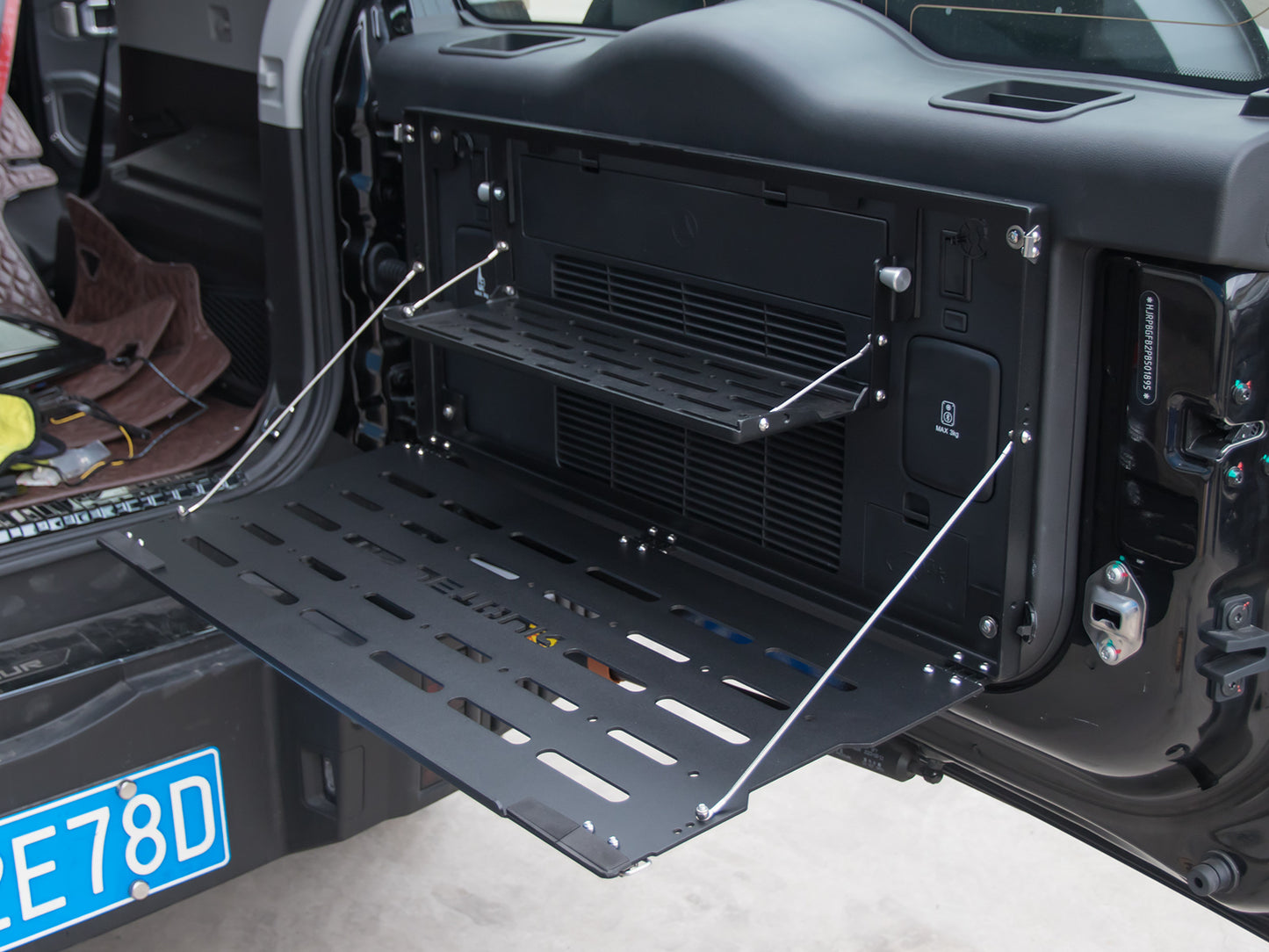 Jetour T2 Rear Door Foldable Cargo Shelf