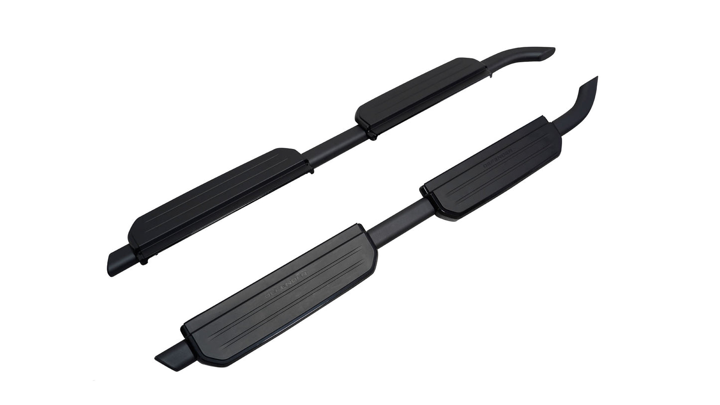 FIXED SIDE STEP - VPLEP0392 - BLACK WITH LOGO