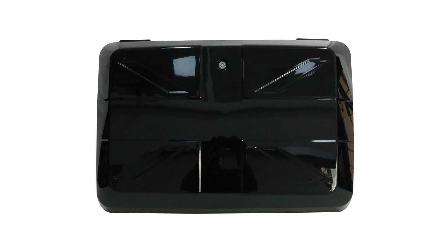 EXTERIOR SIDE MOUNTED GEAR CARRIER - VPLEP0437 - UNION JACK DESIGN