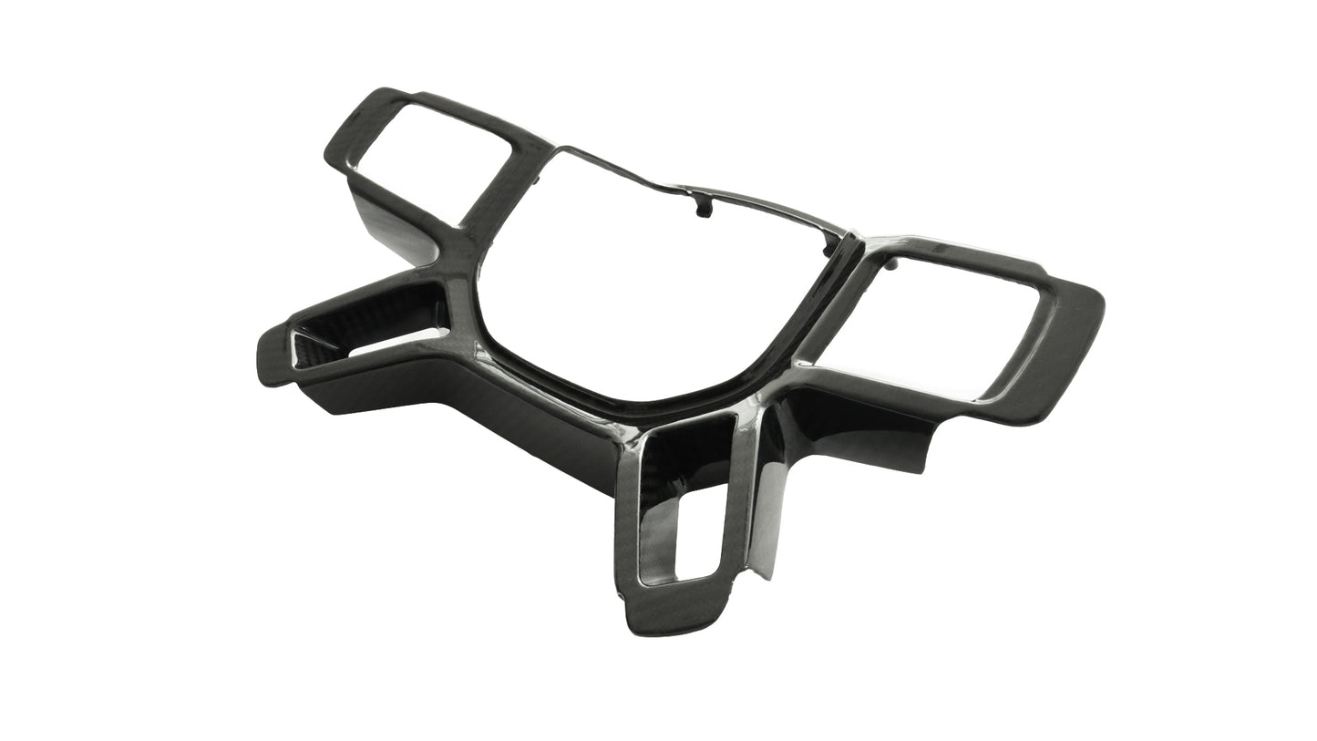 Steering Wheel Cover Trim Carbon Fiber