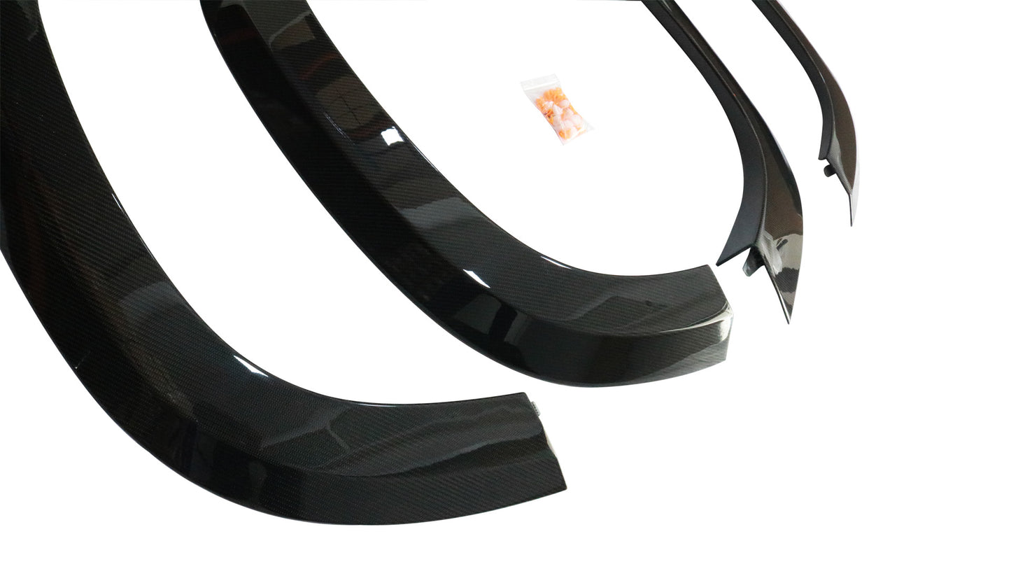AFTERMARKET WHEEL ARCH PROTECTION KIT - VPLEP0381 - CARBON FIBER (90)