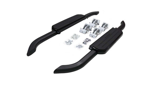 Aftermarket Fixed Side Step - VPLEP0391 - Black With Logo (90)