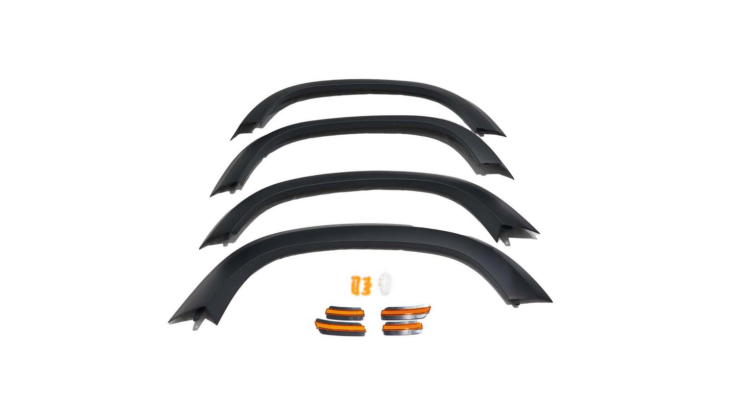 AFTERMARKET WHEEL ARCH PROTECTION KIT - VPLEP0381 - MATT BLACK (90)