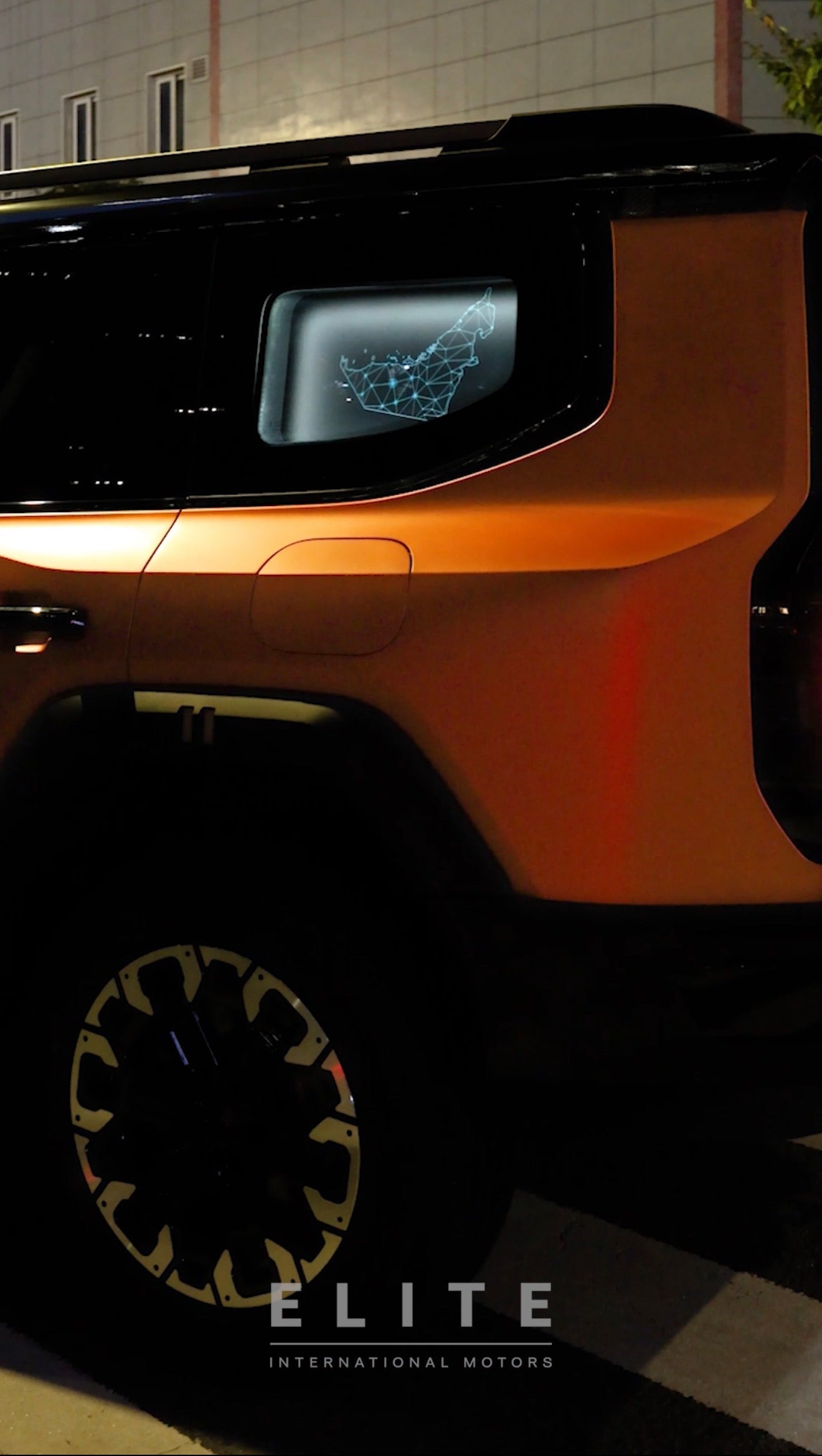 Jetour G700 Triangle Window Ambient Lights
