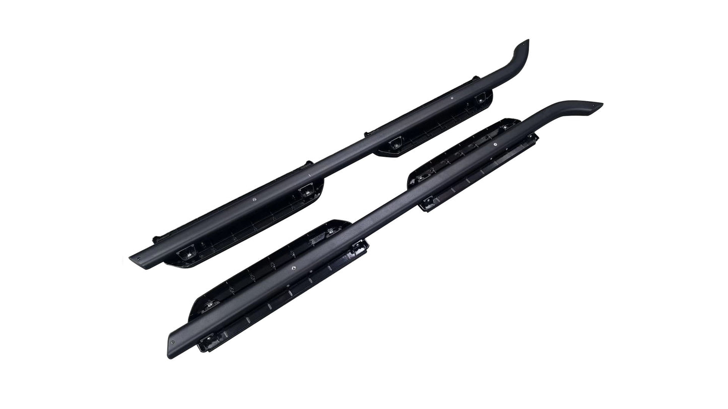 FIXED SIDE STEP - VPLEP0392 - BLACK WITH LOGO