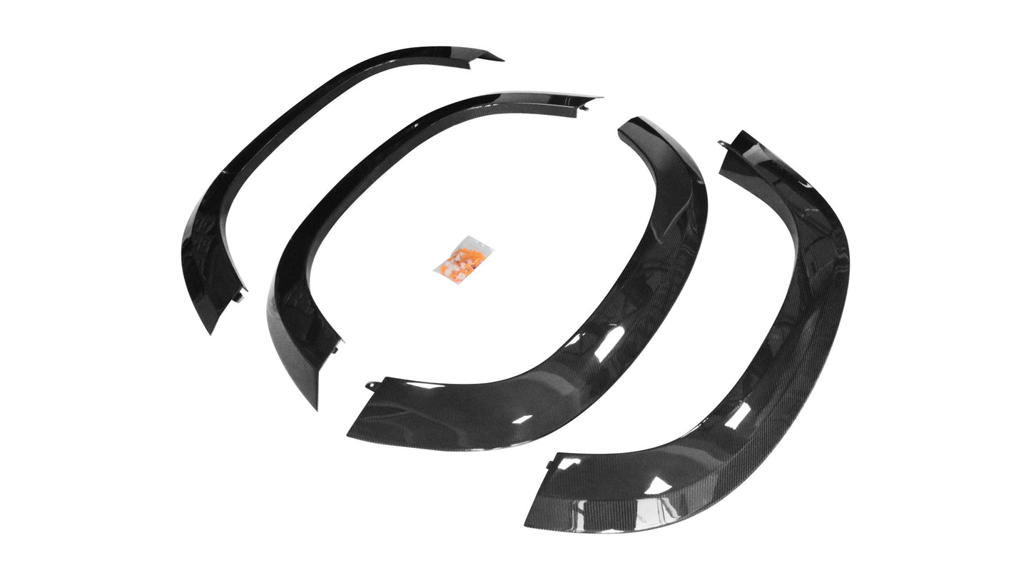 AFTERMARKET WHEEL ARCH PROTECTION KIT - VPLEP0381 - CARBON FIBER (90)