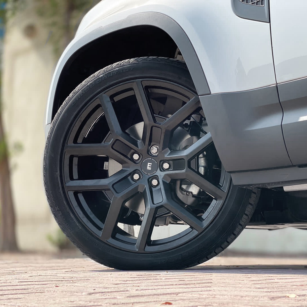 22 INCH ELITE EDITION ALLOY WHEEL FOR LAND ROVER - MATT BLACK