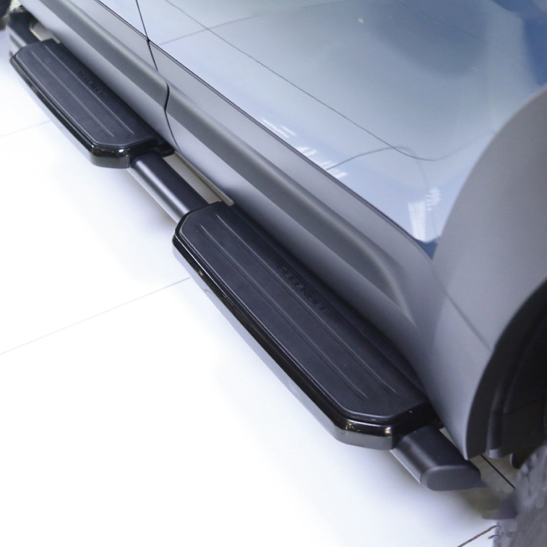 FIXED SIDE STEP - VPLEP0392 - BLACK WITH LOGO