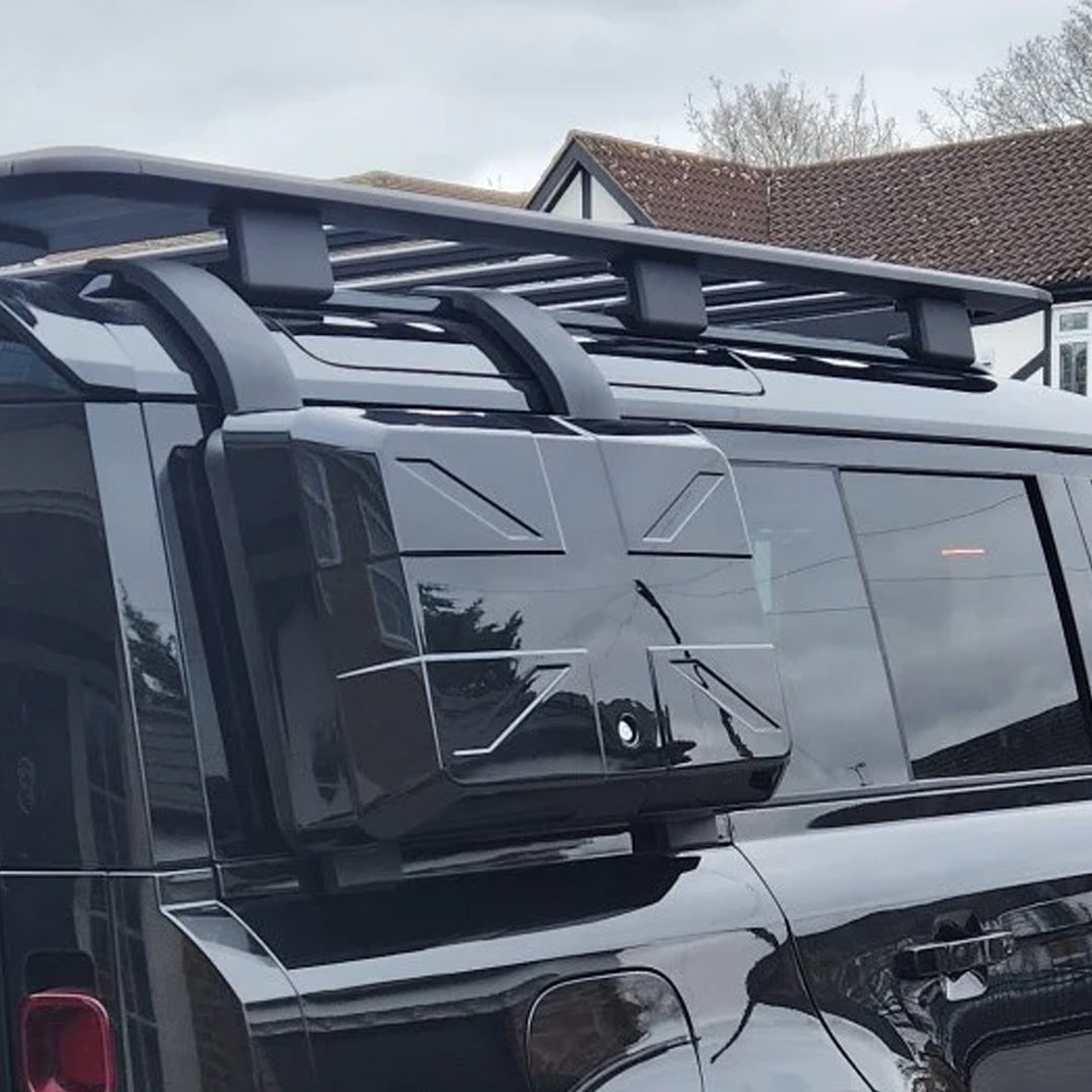 EXTERIOR SIDE MOUNTED GEAR CARRIER - VPLEP0437 - UNION JACK DESIGN