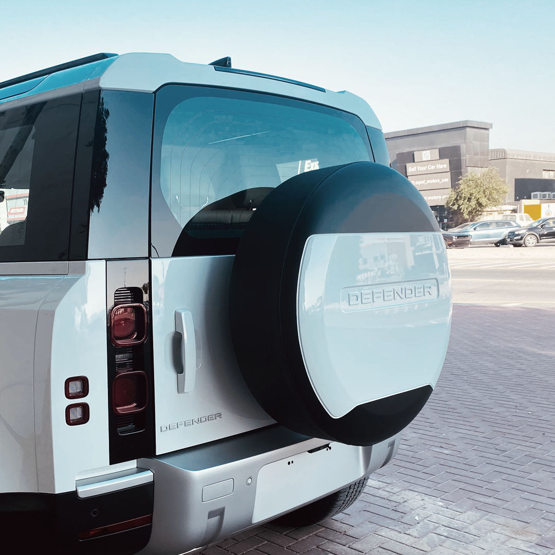 Spare Wheel Cover - VPLEW0143 - Fuji White Without Logo