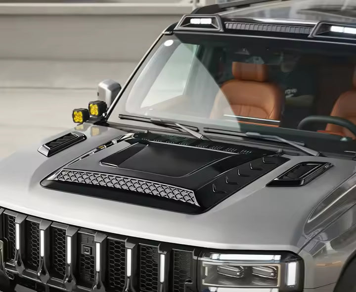 Jetour G700 Bonnet Hood cover ( Top Fire Design )