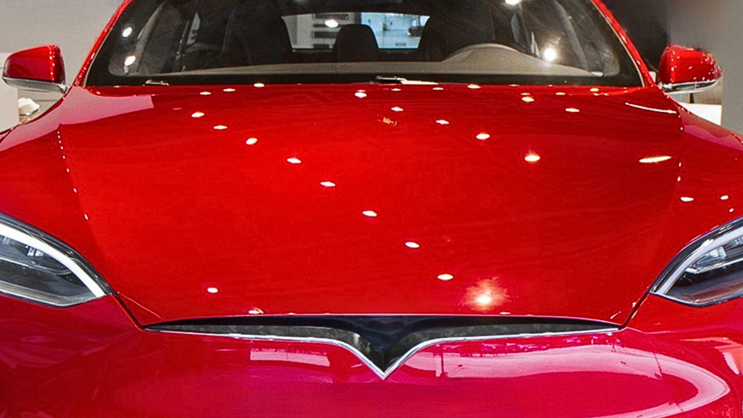 Aftermarket Tesla Model S Grill Trim