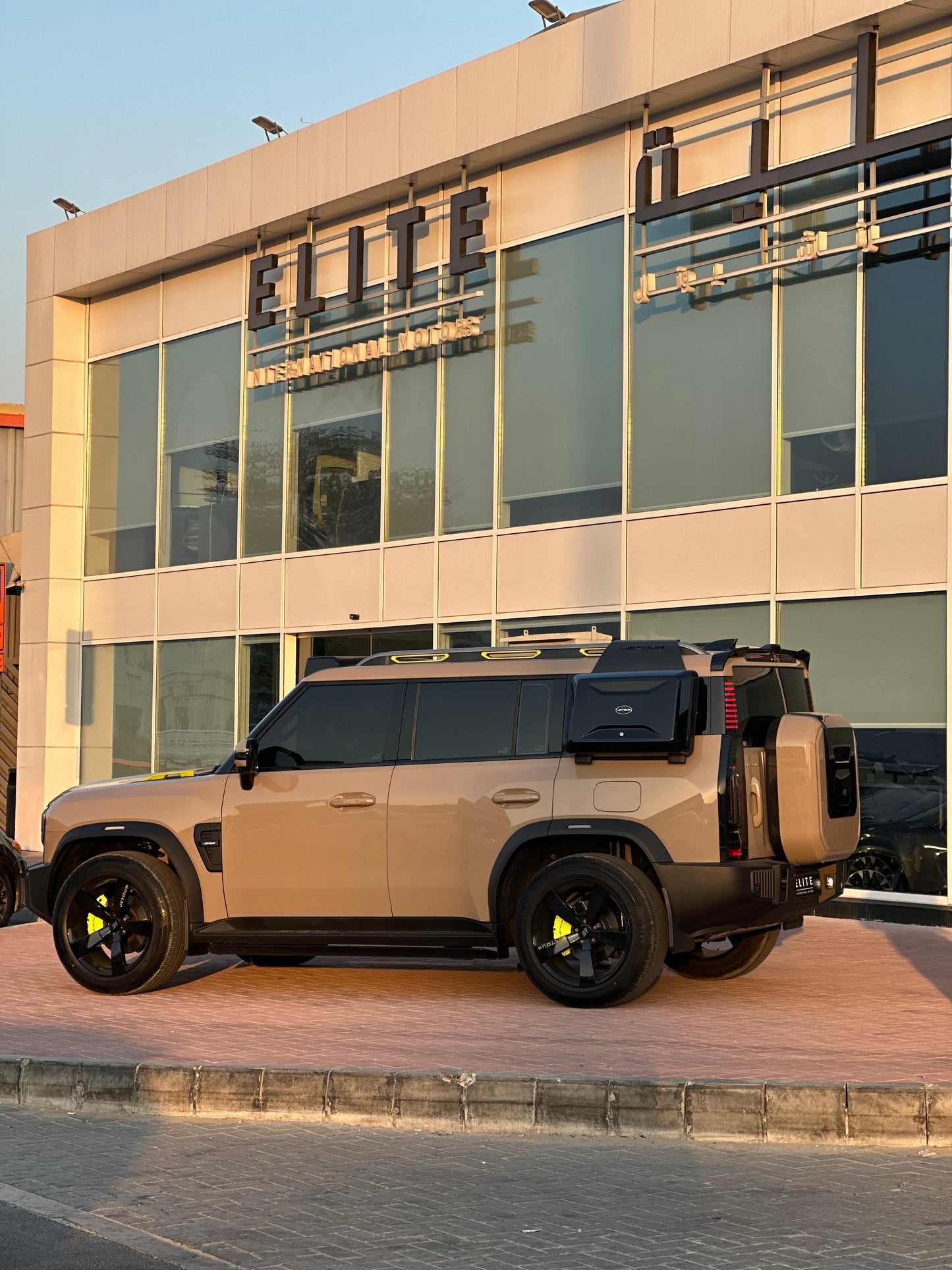 Jetour T2 Rear Spoiler - Narrow (small size)