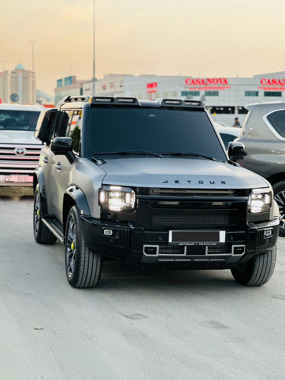 Jetour T2 Front Grille - Defender Design