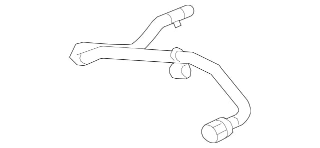 GENUINE LRLR059162 Gear Cooler Inlet Hose for LR4 / Range Rover Sport