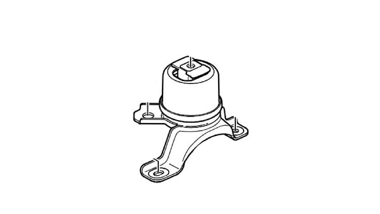 Genuine Center Engine Mounting – LRLR021635 – LR2/Evoque/Disco Sport