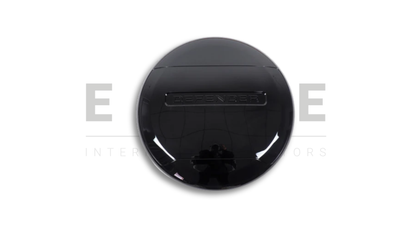 Aftermarket Spare Wheel Cover - Black with Logo- VPLEW0157