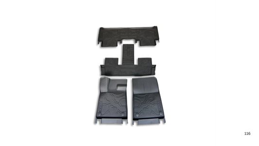 Jetour G700 Floor Mats (Rubber) 6 Seats LUXURY