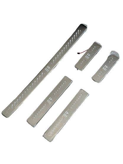 Jetour G700 Illuminated Door Sill Scuff Plates& Tailgate Protector Set