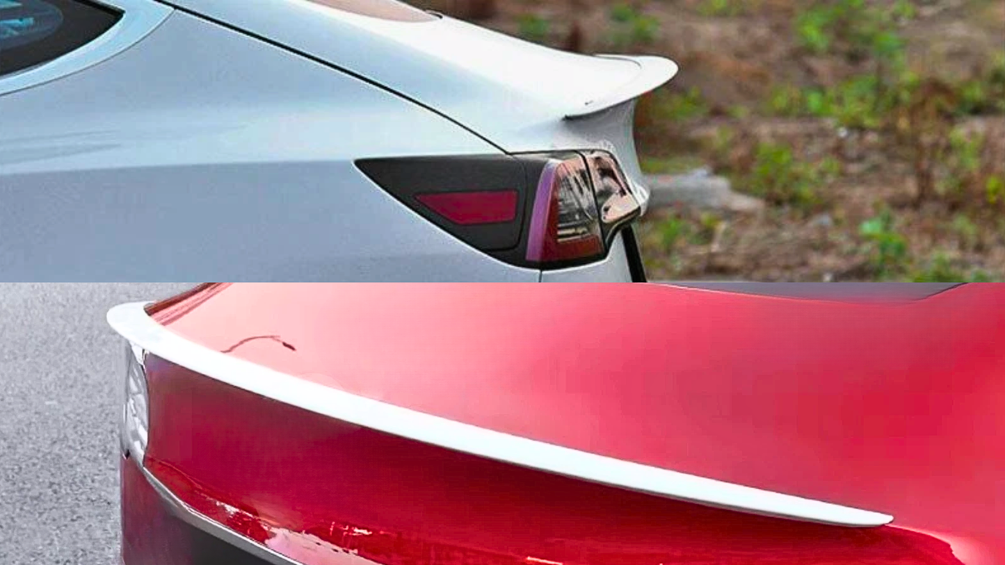 Aftermarket Tesla Model S Rear Spoiler