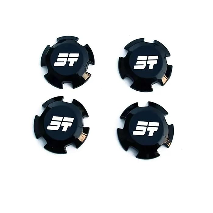 JETOUR 4 Wheel Caps Cover Set, Glossy Black