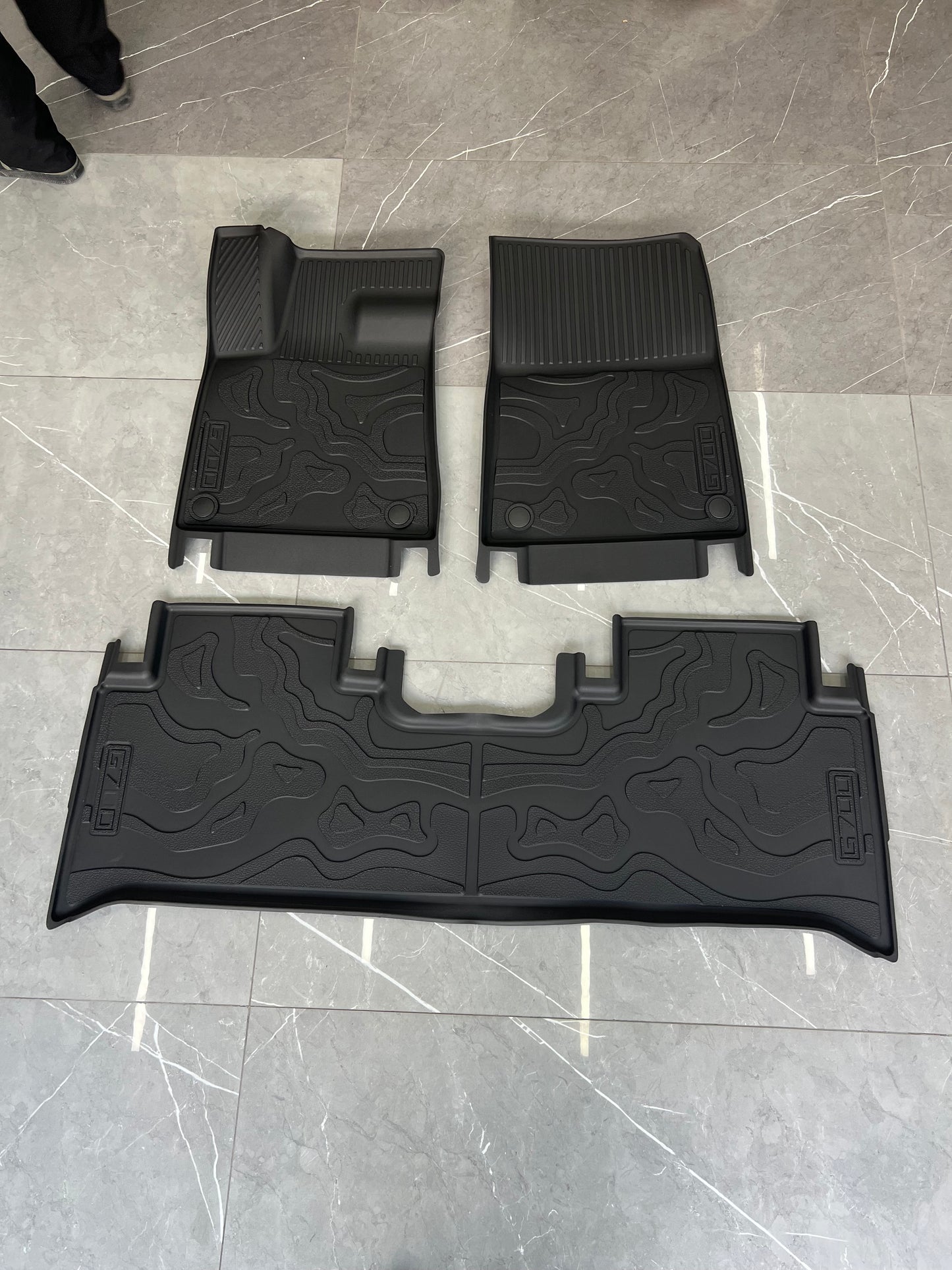 Jetour G700 Floor Mats (Rubber) 5 Seats COMFORT