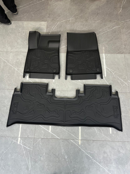 Jetour G700 Floor Mats (Rubber) 5 Seats COMFORT