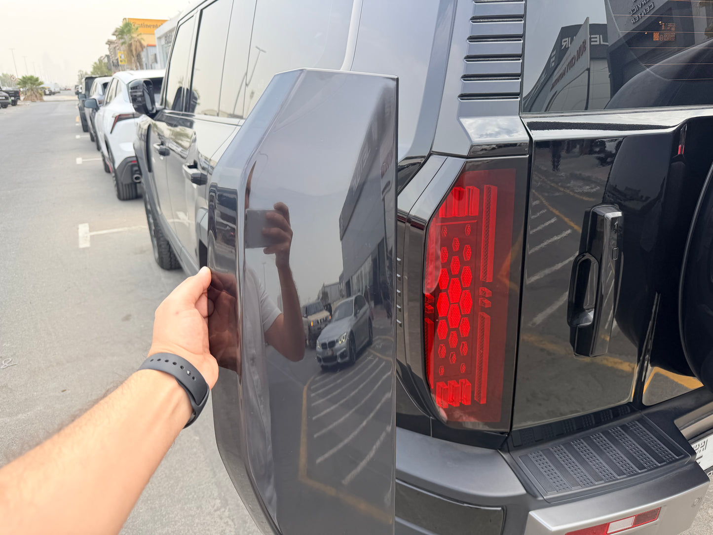 Jetour G700 Smoked Tail Light Cover Lamp