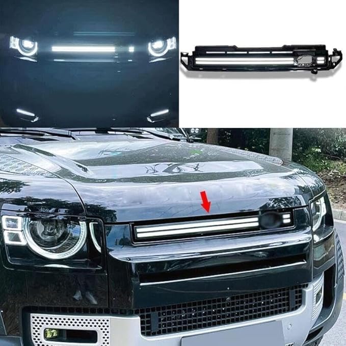 Defender - Land Rover - 2020 > 2023/90-110 - 130 LED Grille - Daytime Running Lights