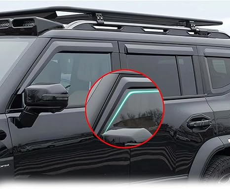 Jetour T2 Window Visors Rain