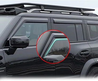 Jetour T2 Window Visors Rain