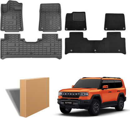 Jetour G700 Floor Mat 5 Seat Double Layer