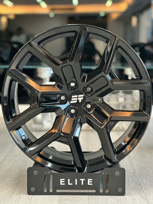 JETOUR RIMS 20 INCH GLOSSY BLACK ( 1 set 4 pcs )