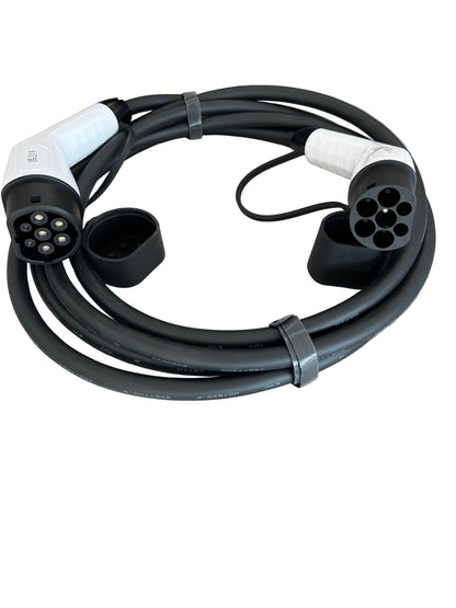 22kW 32A Type 2 EV Charging Cable, 5M Portable Type 2 EV Charger Cable