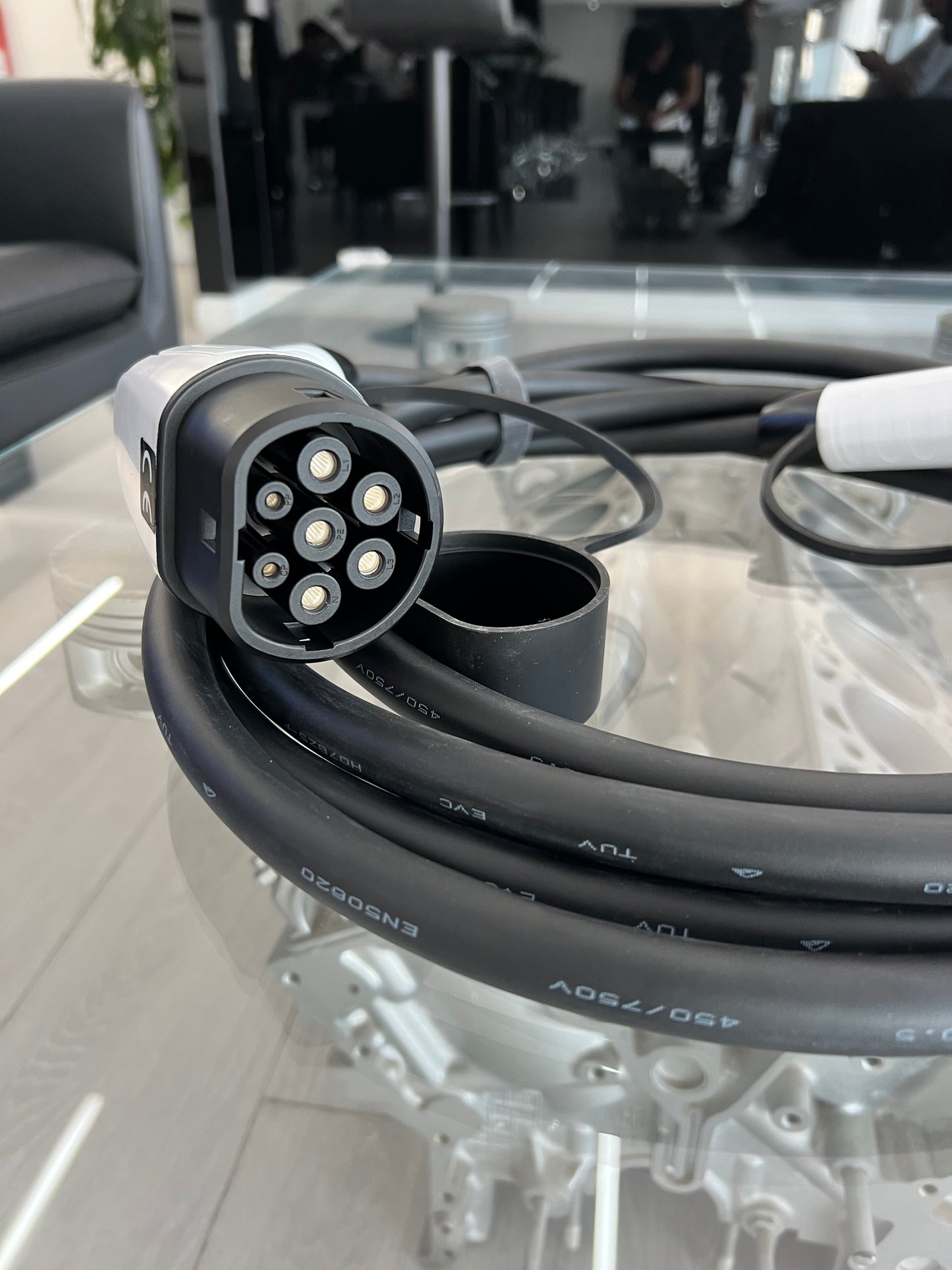 22kW 32A Type 2 EV Charging Cable, 5M Portable Type 2 EV Charger Cable