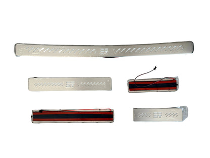 Jetour G700 Illuminated Door Sill Scuff Plates& Tailgate Protector Set