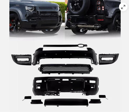 Defender Gloss Black Body Kits