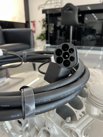 22kW 32A Type 2 EV Charging Cable, 5M Portable Type 2 EV Charger Cable