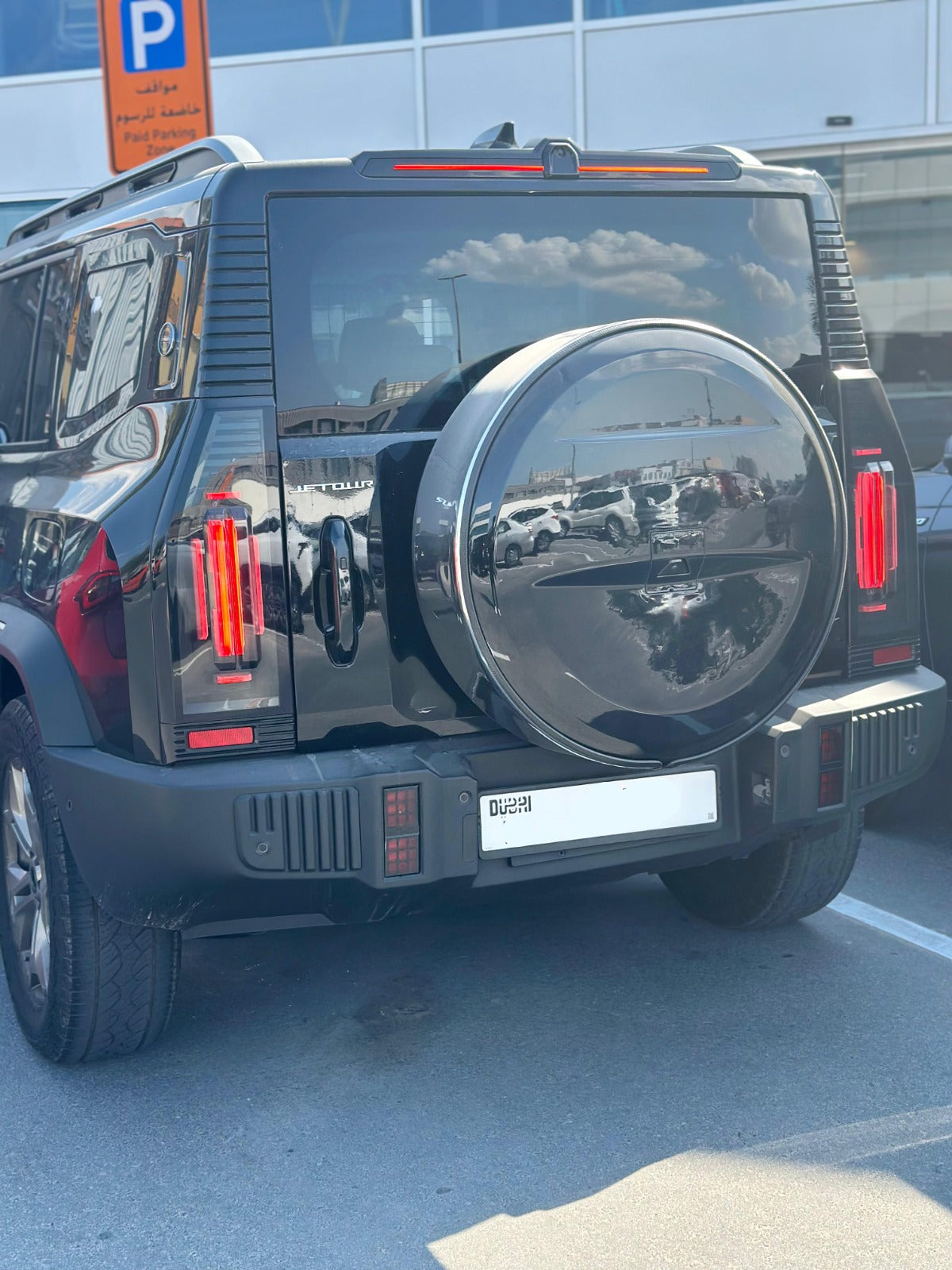 Jetour T2 Rear Spare Tire Cover