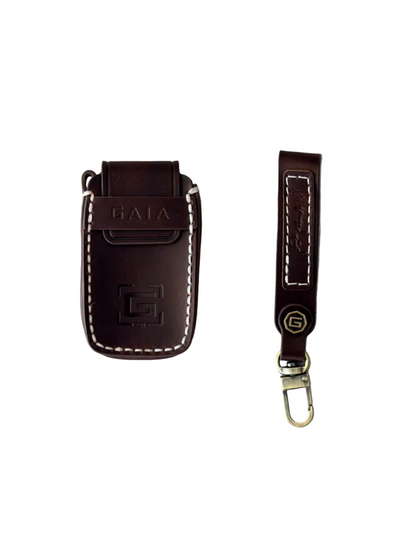 Jetour G700 Key Cover Lather - BROWN