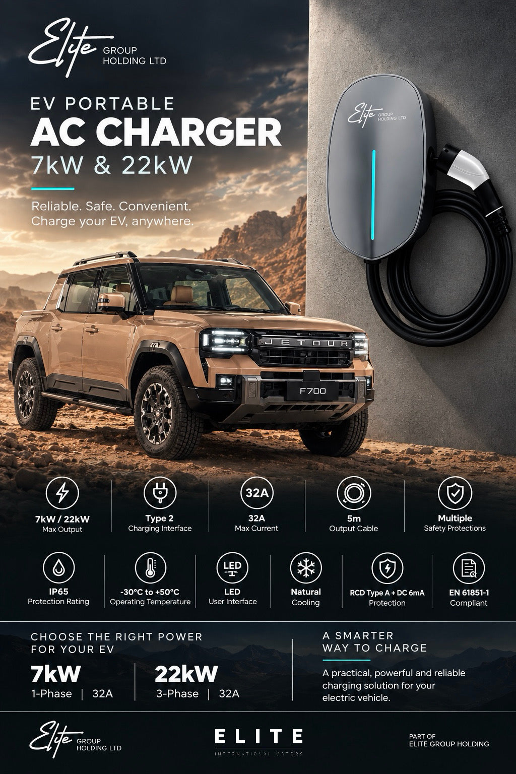 EV Charger (Elite Group Holding LTD) New Version
