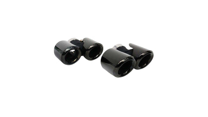 EXHAUST PIPE SET - BLACK