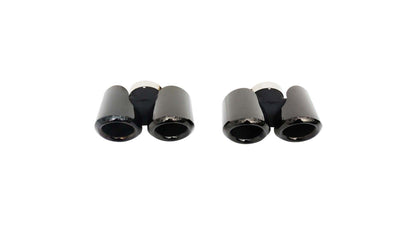 EXHAUST PIPE SET - BLACK